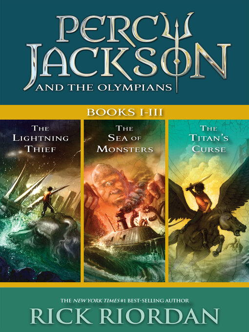 Title details for Percy Jackson and the Olympians, Books I-III by Rick Riordan - Wait list